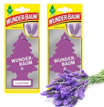 ZAPACH WUNDER BAUM CHOINKA ZAPACHOWA LAWENDA