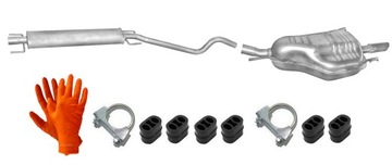 OPEL ASTRA G 1.6 (03-04) HATCHBACK TŁUMIK TŁUMIKI