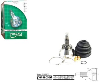 PRZEGUB NAPĘDOWY ZEWNĘTRZNY ALFA ROMEO 145 146 156