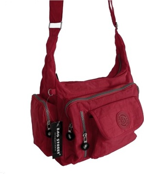 Modna torebka miejska na ramię Bag Street 2218 Red