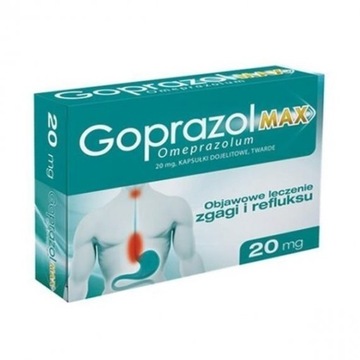 Goprazol Max 14kaps. żołądek refluks zgaga