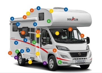 Бутиловый герметик Декалин 8936 Dekaseal Windows Camper полоски серый