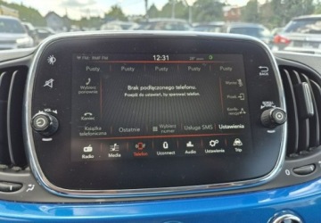 Fiat 500 II 2017 Fiat 500 Super stan Maly przebieg Kola zima 1.2 Benzyna 84KM, zdjęcie 16