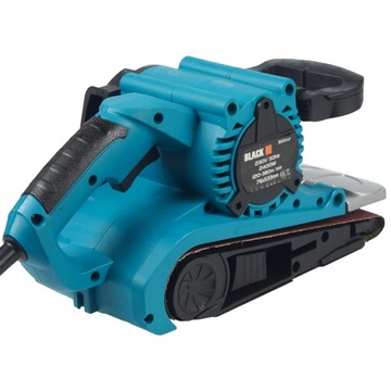 ЛЕНТОЧНО-ШЛИФОВАЛЬНАЯ МАШИНА С РЕГУЛИРУЕМОЙ СКОРОСТЬЮ 2400 ВТ, ЧЕРНАЯ