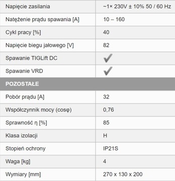 Сварочный аппарат SPARTUS EasyARC 165 Easy Arc LCD 165