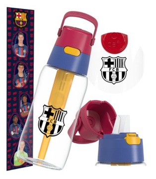 Butelka filtrująca FC Barcelona Dafi Solid 0,5L + 1 filtr + naklejki