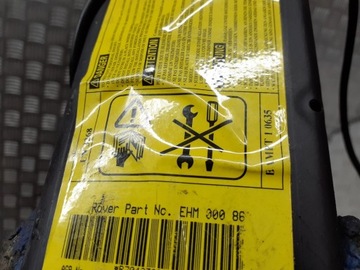 ULOŽENÍ AIRBAG SEDADLA PRAVÁ SPOLUJEZDCE ROVER 45