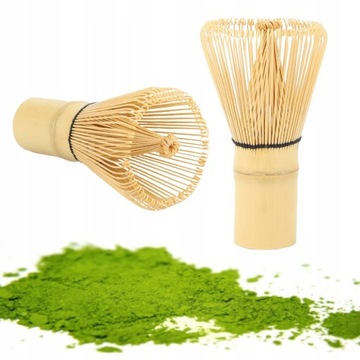 BAMBUSOWA MIOTEŁKA PĘDZEL DO HERBATY MATCHA
