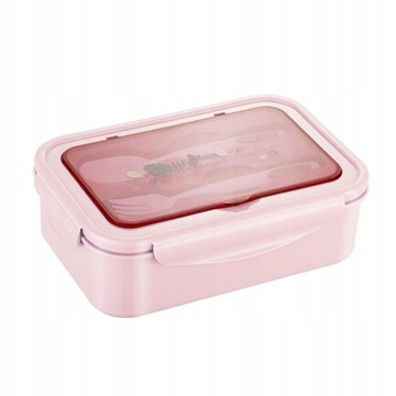 1400ML ŚNIADANIÓWKA TRZYKOMOROWA LUNCH BOX DZIECKA