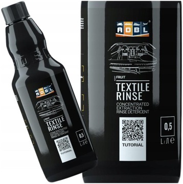 ADBL TEXTILE RINSE 500ml PŁYN WYPŁUKUJE ZABRUDZENIA DO ODKURZACZY PIORĄCYCH