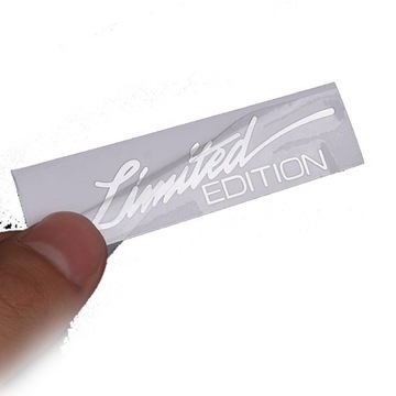 НИКЕЛЬ-ХРОМ, СЕРЕБРЯНАЯ НАКЛЕЙКА, ОГРАНИЧЕННАЯ ВЕРСИЯ