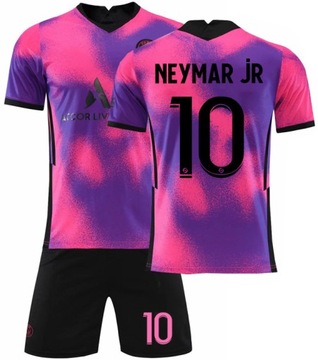 JНОВАЯ ФУТБОЛЬНАЯ ФУТБОЛКА PSG NEYMAR JR. №10 ДЕТСКАЯ