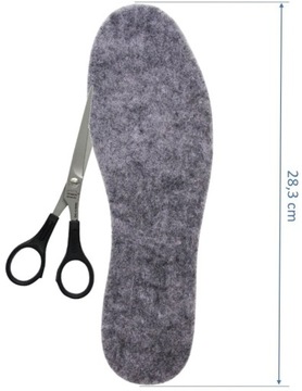 ОБУВЬ ТЕПЛАЯ ВОЙЛОЧНАЯ Стельки ВОЙЛОЧНЫЕ 6 мм Р.43х5