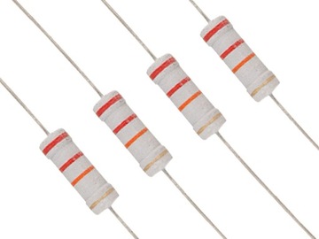 REZYSTORY OPORNIKI 2W 8R2 Ohm 12V LED 4 sztuki LED