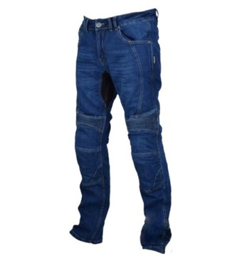 SPODNIE MOTOCYKLOWE JEANSY LEOSHI FASTER ROZ. 40