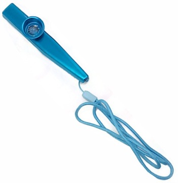 KAZOO METALOWE KERA AUDIO K-1/WB NIEBIESKIE