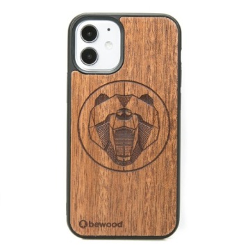 Pouzdro Bewood pro iPhone 12 Mini Medvěd Merbau
