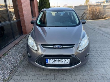 Ford C-MAX II Minivan 1.0 EcoBoost 100KM 2013 Ford C-MAX 1.0 benzyna 100 KM 6 biegow zarej w PL zadbany zamiana, zdjęcie 4