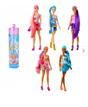 Barbie Color Reveal Lalka Seria Totalny Dżins Asortyment