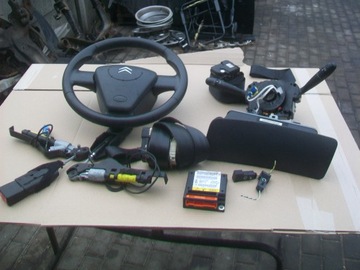 AIRBAG PÁSEK SENSOR NAPÍNÁKY ULOŽENÍ CITROEN C2