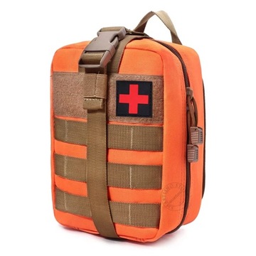 Portable Tactical First Aid Kit Medical Bag For Hiking Travel Home