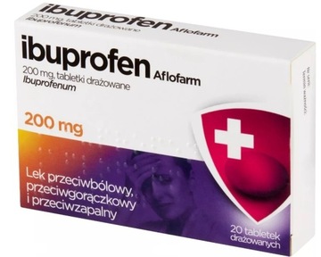 Ibuprofen, 0,2g, 20 tabletek
