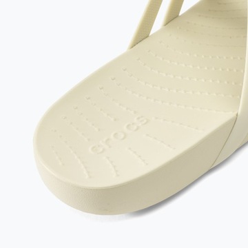 Klapki damskie Crocs Splash Strappy Sandal bone 37-38 EU