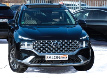 Hyundai Santa Fe IV SUV HEV 1.6 T-GDI HEV 230KM 2021 Hyundai Santa Fe 230ps 4WD Full Wentyle Panorama 360 Hak HUD Krell ACC Blis, zdjęcie 39