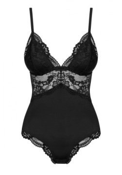 Боди Obsessive 810-TED черный L/XL