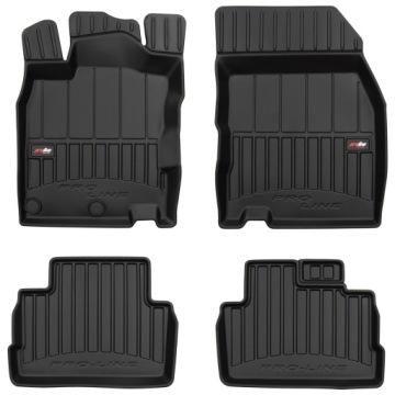 Gumové 3D koberce Nissan Qashqai II 2013-2021