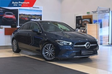 Mercedes CLA C118/X118 Coupe 2.0 220 190KM 2019 Mercedes-Benz CLA CLA220Podgrzewanie KierownicyReflektory LEDCzarna Podsuf