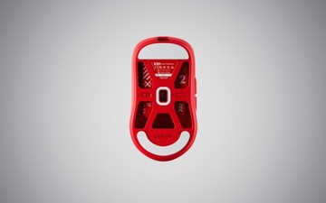 Беспроводная игровая мышь Pulsar X2H (средний размер 2), 54 г — Red Limited Ed.