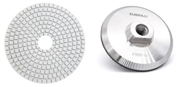 TARCZA DIAMENTOWA DO SZLIFOWANIA GRESU SPIEKU NA SUCHO + DYSK ALUMINIOWY