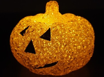 СВЕТЯЩАЯСЯ ТЫКВА СВЕТОДИОДНАЯ ФИГУРКА ХЭЛЛОУИН НА БАТАРЕЯХ ДЕКОРАТИВНЫЙ ОРНАМЕНТ
