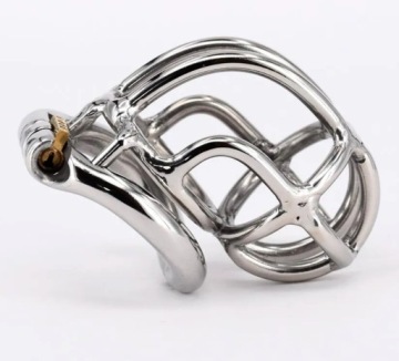 Стальной пояс целомудрия Chastity Belt Chastity Cage Penis Cage