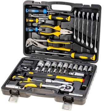 Набор инструментов, 56 шт. TOPEX 38D224.