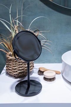 Косметическое зеркало AWD Interior 1856, черное