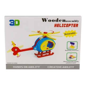 Конструкторы Деревянная игрушка 3D MIX