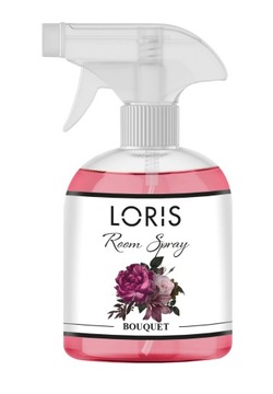 Odświeżacz powietrza perfumowany w spray aerozol LORIS BUKIET KWIATÓW 500ml