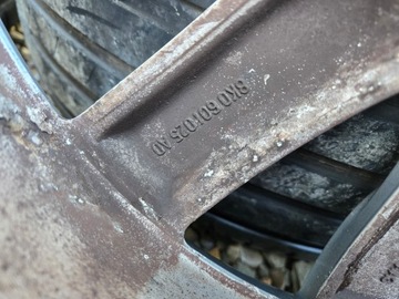 4× DISK HLINÍK AUDI ALLROAD B8 8.0" X 18" 5X112