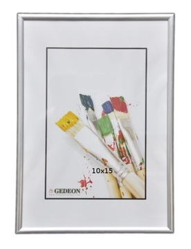 RAMKA na zdjęcia w formacie 10x15 cm srebrna