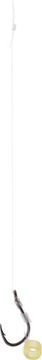 Лидер фидера Mikado Method с ластиком крючком № 12