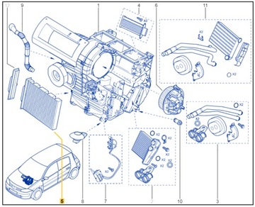 OEM 7701064235 FILTR KABINY RENAULT MEGANE II