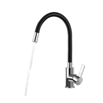 КУХОННЫЙ Смеситель ПОВОРОТНЫЙ НА 360° ГИБКИЙ АЭРАТОР ВЫСОКОГО ДАВЛЕНИЯ G3/8