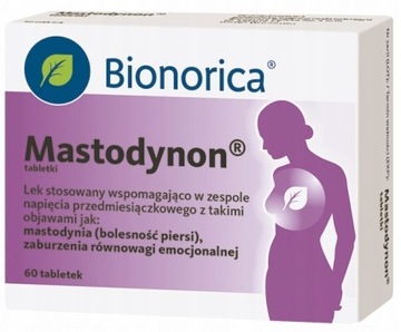 Mastodynon lek na napięcie przedmiesiączkowe 60tab