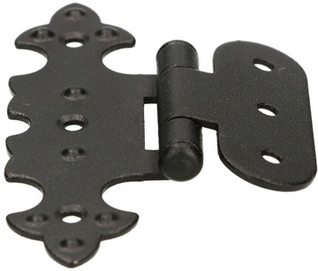 4X ДЕКОРАТИВНАЯ АСИММЕТРИЧНАЯ СТАЛЬНАЯ МЕБЕЛЬНАЯ ПЕТЛЯ В РЕТРО