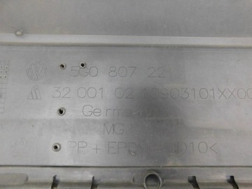 NÁRAZNÍK PŘEDNÍ / HALOGEN - VW GOLF VII 12-17 LI7F