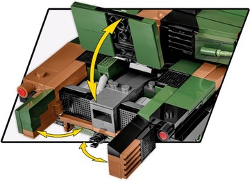 COBI 2623 ТАНК M1A2 SEPV3 ABRAMS MERMAID БЛОКИ