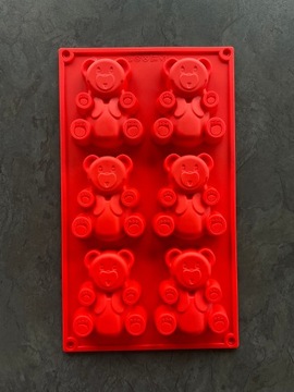 СИЛИКОНОВАЯ ФОРМА ДЛЯ КЕКСОВ, ФОРМА ДЛЯ ПЕЧЕНЬЯ МИШКА
