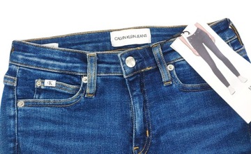 Spodnie Calvin Klein Mid Rise Skinny Ankle W27 J20J217040